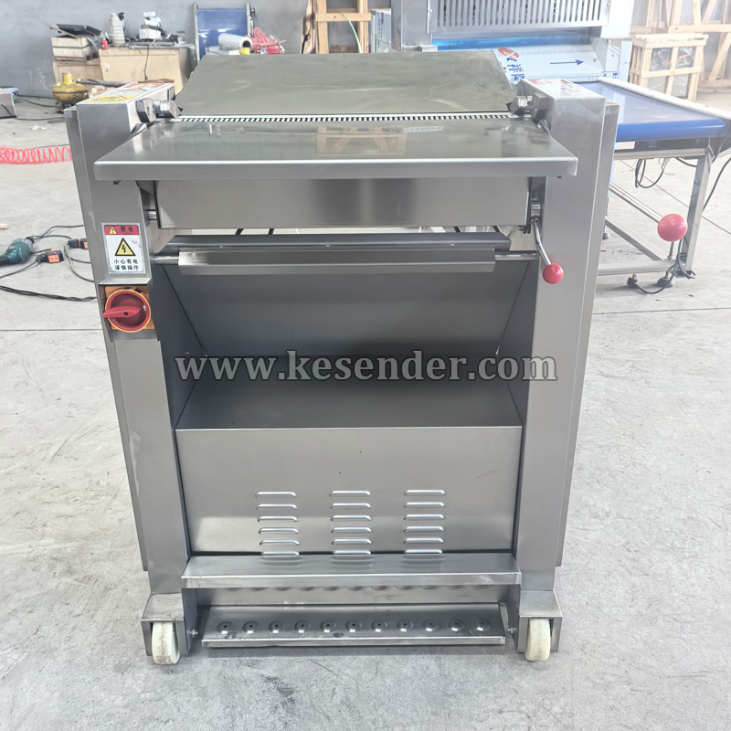 Automatic Fresh Beef Jerky Slicer Flake Pork Meat Pork Skin Peeling Machine Meat Slicer
