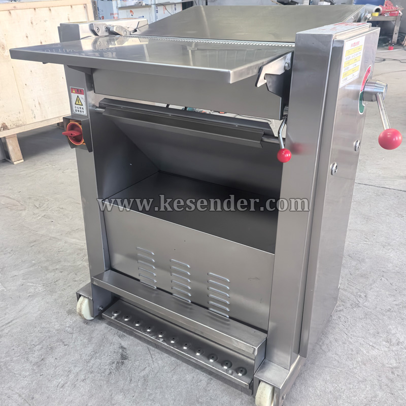 Automatic Fresh Beef Jerky Slicer Flake Pork Meat Pork Skin Peeling Machine Meat Slicer