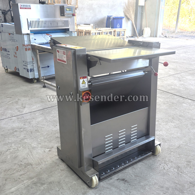 Automatic Fresh Beef Jerky Slicer Flake Pork Meat Pork Skin Peeling Machine Meat Slicer