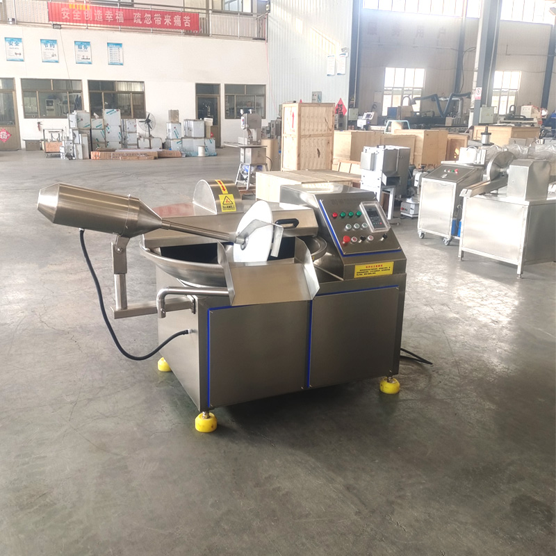 Stainless Steel Meat Bowl Cutter Meat Chopper Mixer Meat Bowl Cutting Machine