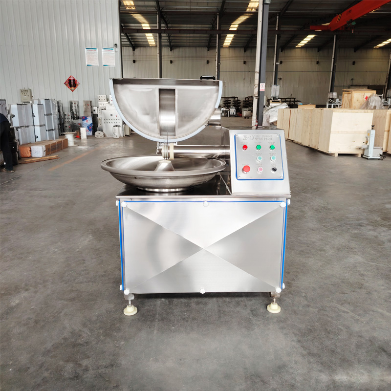 Stainless Steel Meat Bowl Cutter Meat Chopper Mixer Meat Bowl Cutting Machine