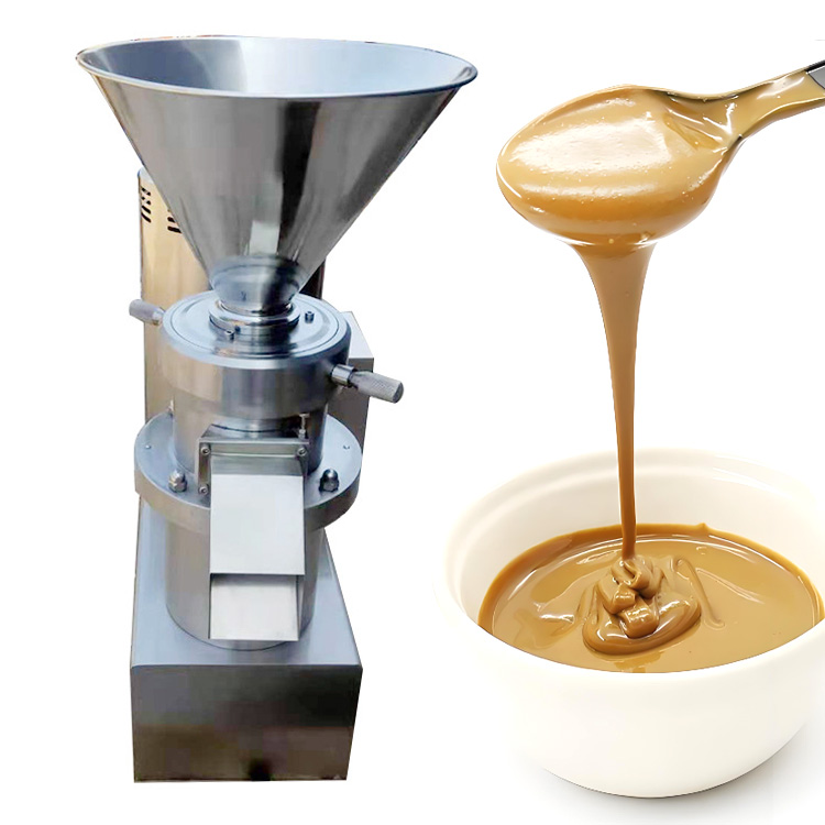 Colloid Mill Grinder Machine Small Hummus Shrimp Garlic Onion Paste Salsa Tomato Paste Making
